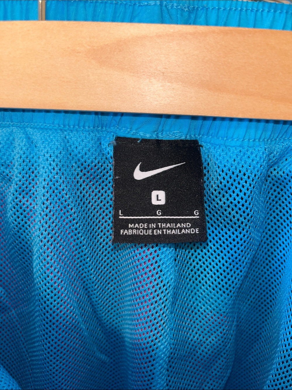 Nike Colorblock Shorts in Magenta, Black & Teal - Picture 2 of 7